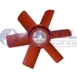 COOLING FAN 6 BLADE PLASTIC