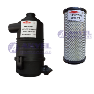 PERKINS,AIR FILTER ASSY.(WITH FILTER)