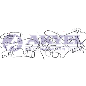 PERKINS,GASKET RUBBER SET